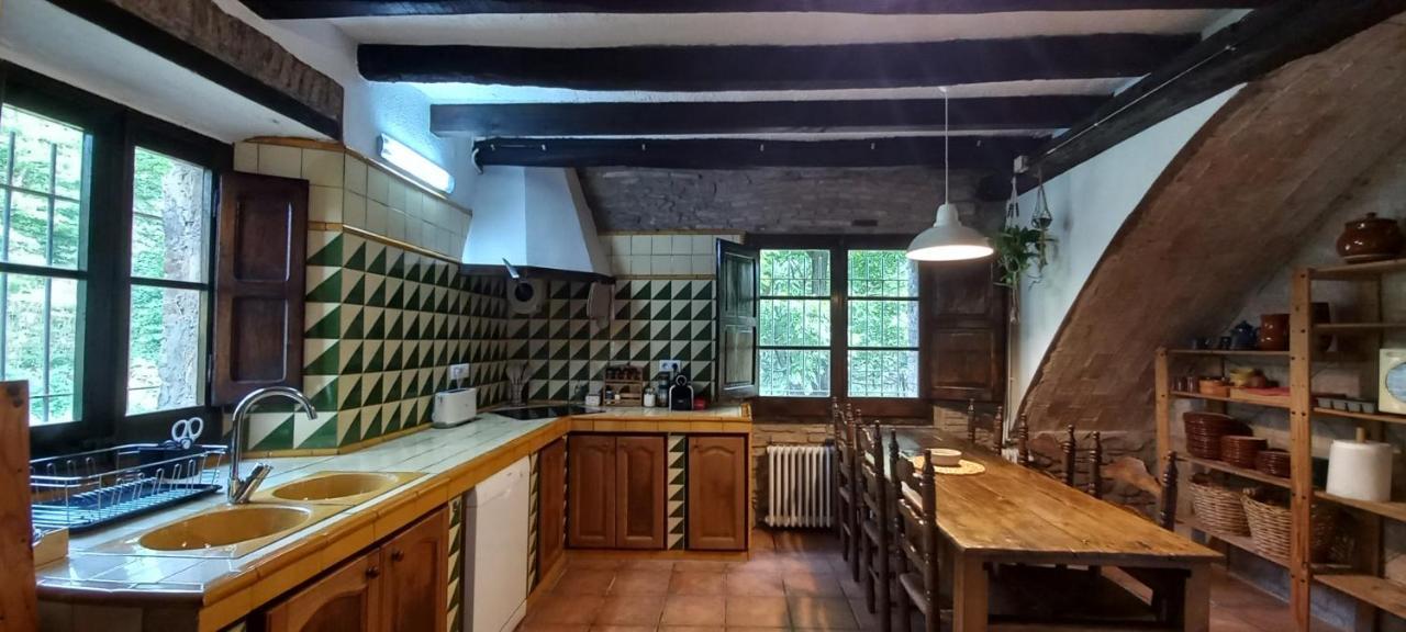 La Fabrica De Targarona Villa Sant Pere de Torello Ngoại thất bức ảnh
